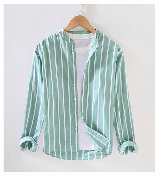 Mandarin Collar Shirt