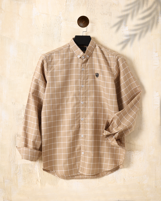 Windowpane Check Shirt