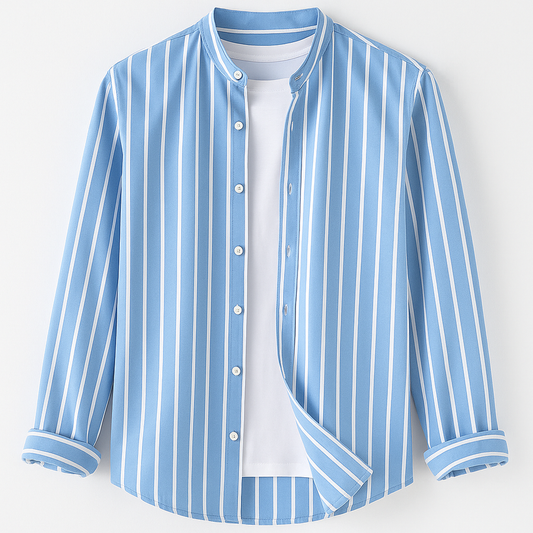 Mandarin Collar Shirt