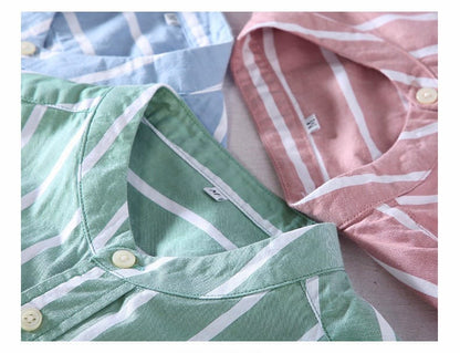 Mandarin Collar Shirt