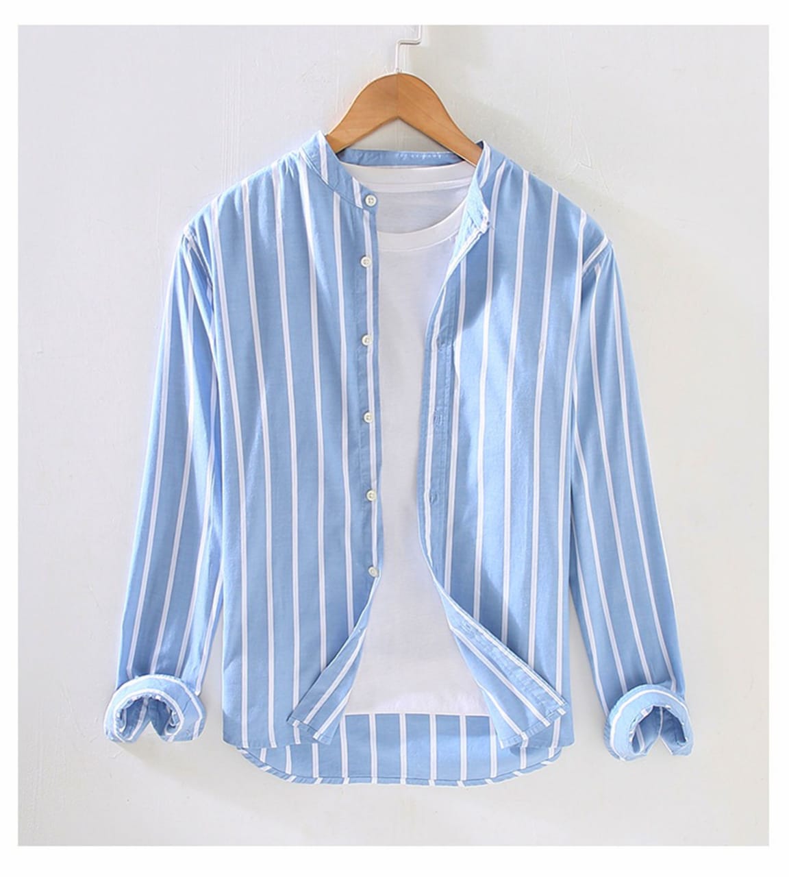 Mandarin Collar Shirt