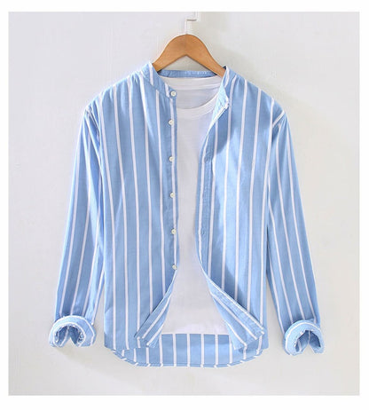 Mandarin Collar Shirt
