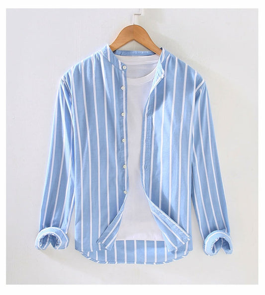 Mandarin Collar Shirt