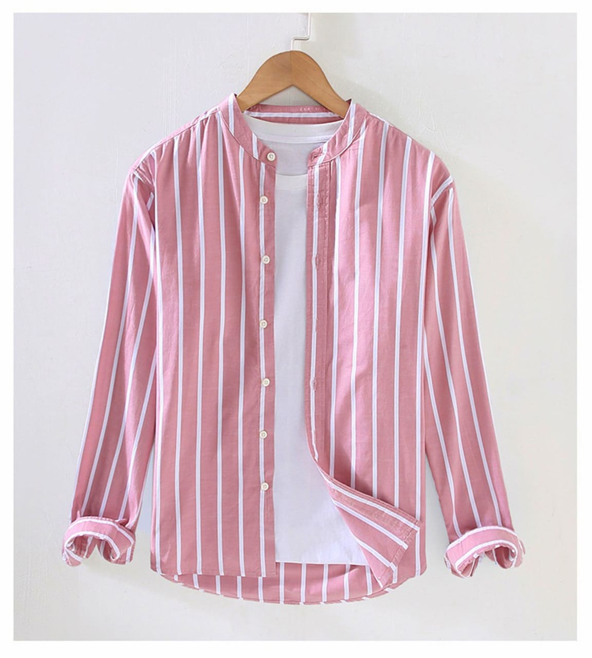 Mandarin Collar Shirt