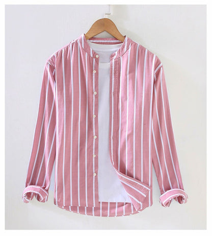 Mandarin Collar Shirt