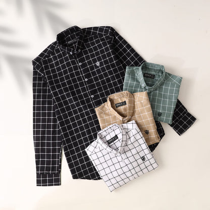 Windowpane Check Shirt