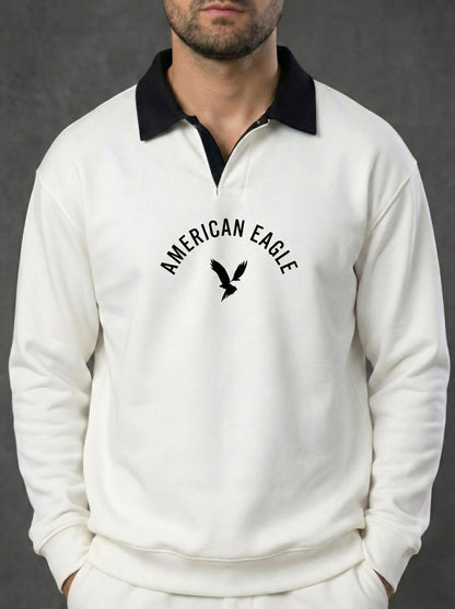 Polo Sweatshirt American Eagle