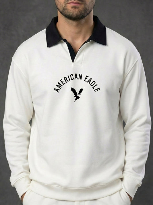 Polo Sweatshirt American Eagle